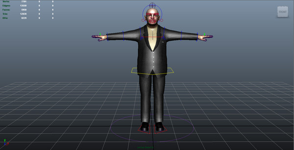 formal male 02 3d ma - Formal Male 02 by ignisfatuus